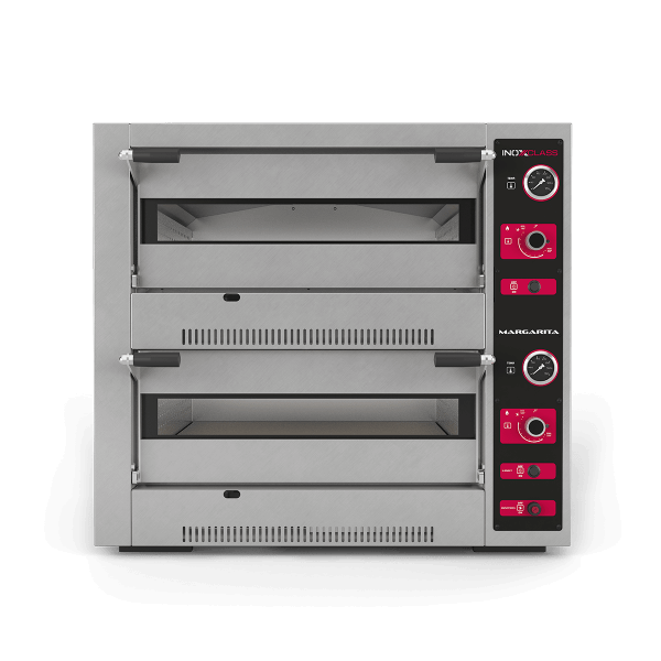 Gas Pizza oven 4+4 pizza