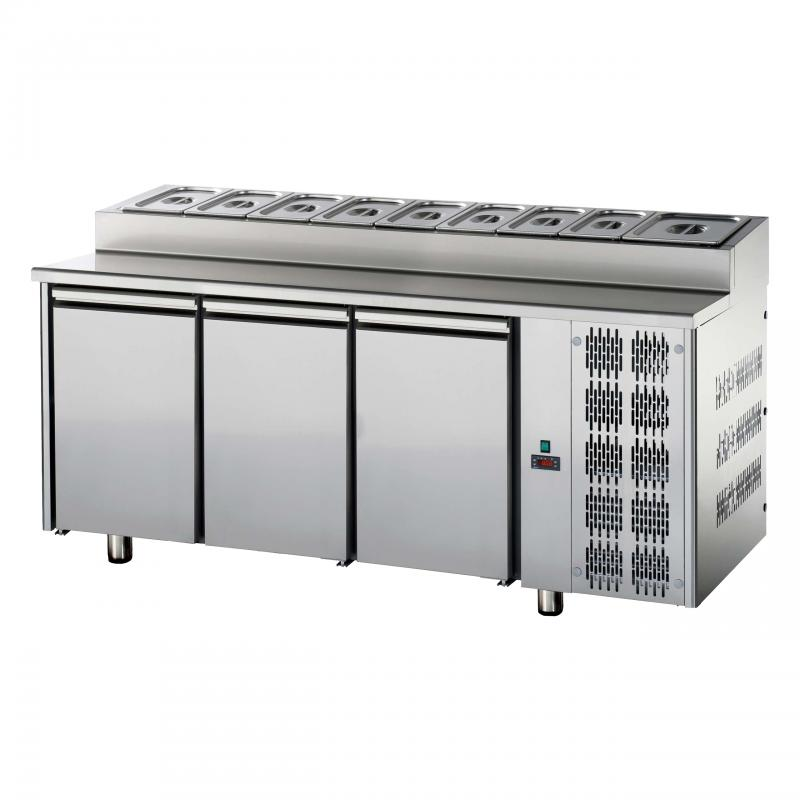 3 Door Pizza Refrigerator