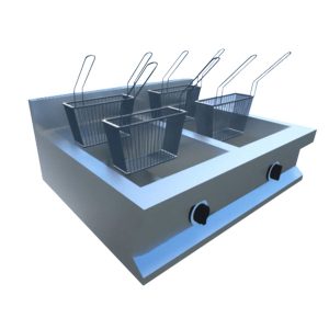 Electric Pasta cooker 2 Tank (Counter Top)