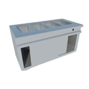 Heated  Bar Mari 4 GN 1/1